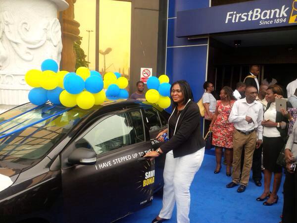 thecableng's tweet photo. FirstBank rewards customers with cars, cash gifts http://t.co/KRRUXw5fgB via @thecableng #FirstBankBonanza http://t.co/9xAfNIfs8r