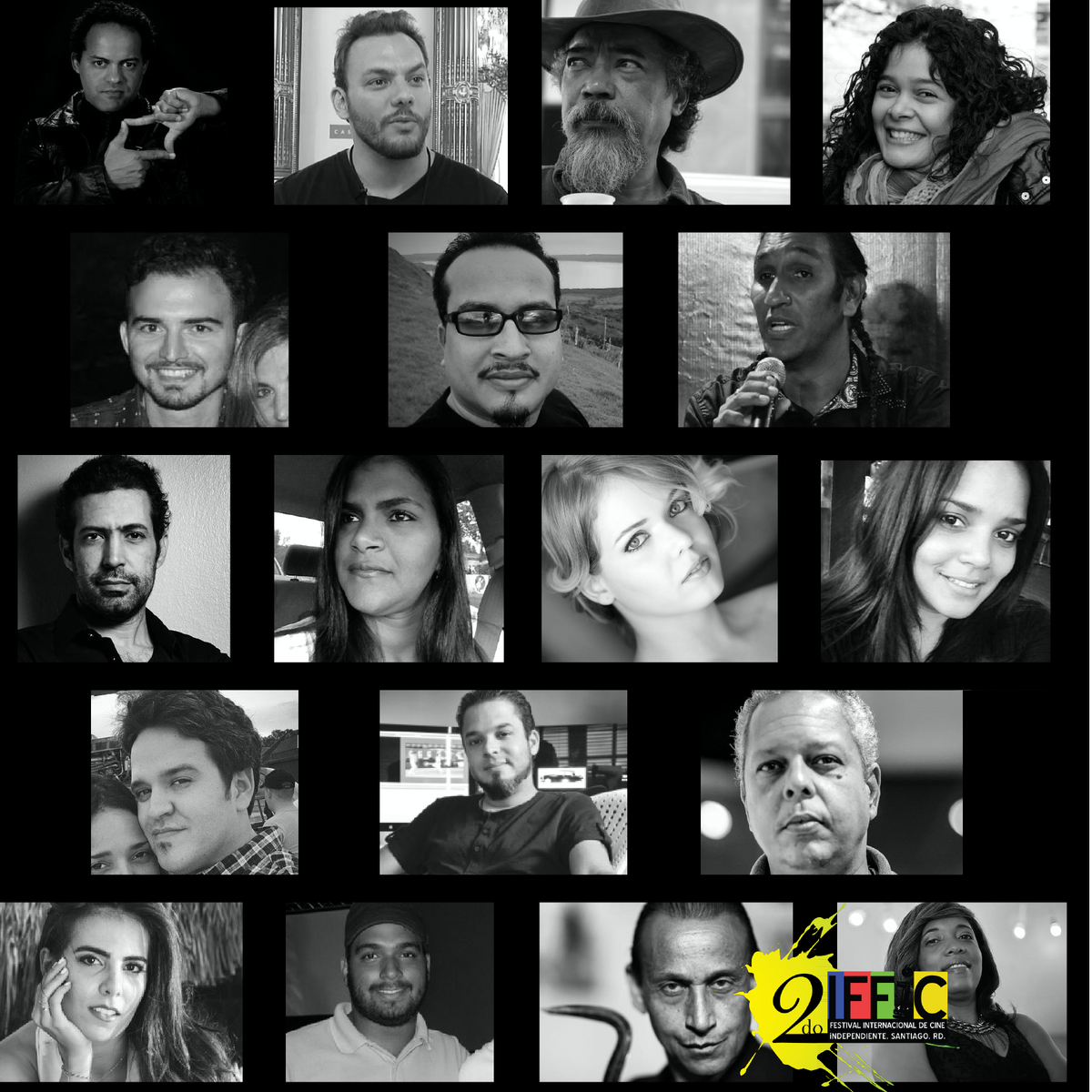 ifficsantiago's tweet photo. Estos son algunos de los rostros que reconocerás esta noche en la apertura del #IFFiC2015 http://t.co/5Q0O8geuIt