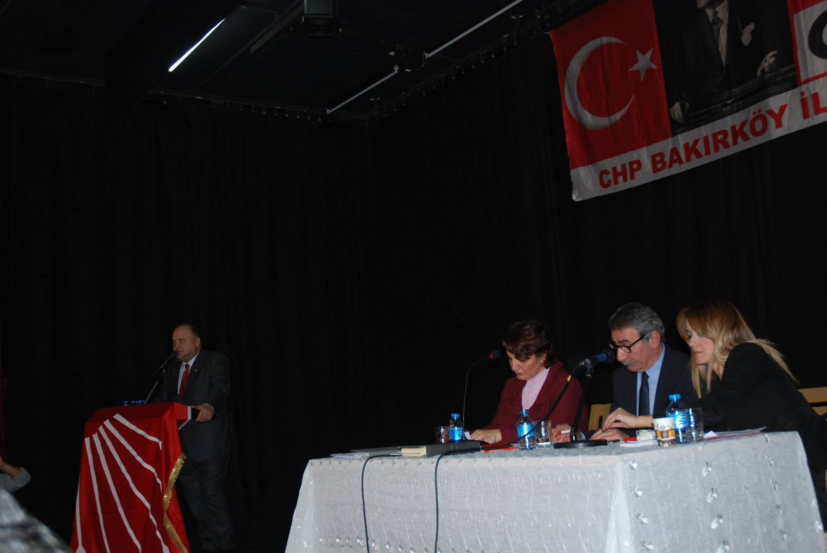 Bakırköy İlçemizin düzenlemiş olduğu örgüt toplantısına katıldım. İlçe Örgütümüze teşekkür ederim.