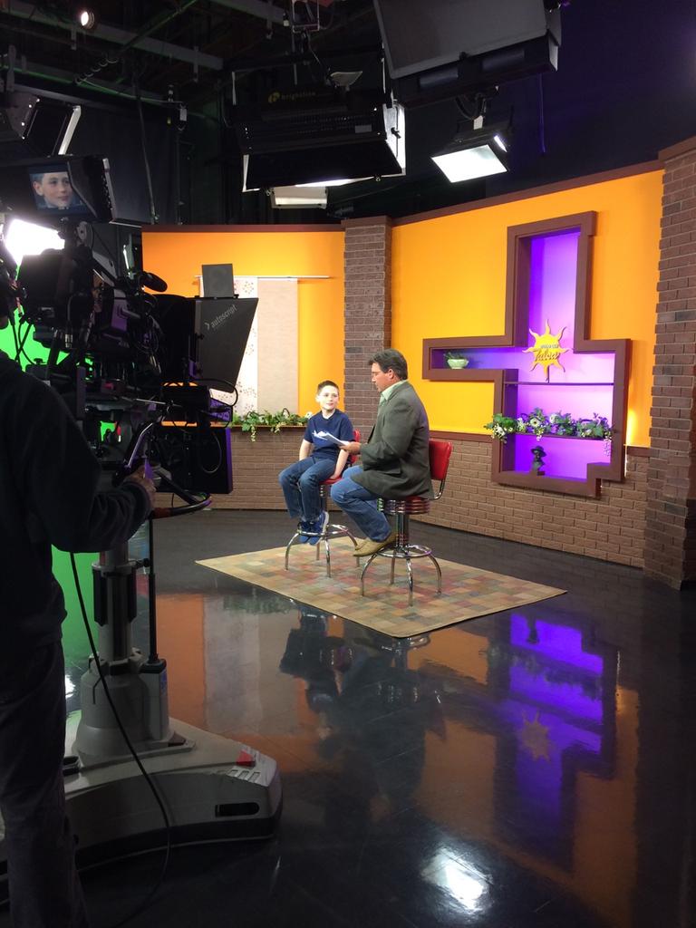 Graham_Lifetime's tweet photo. Here for a live interview with @GoodDayTulsa. I hope this goes well! http://t.co/Cth5iJOsSX