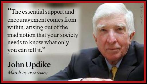 Happy John Updike!  