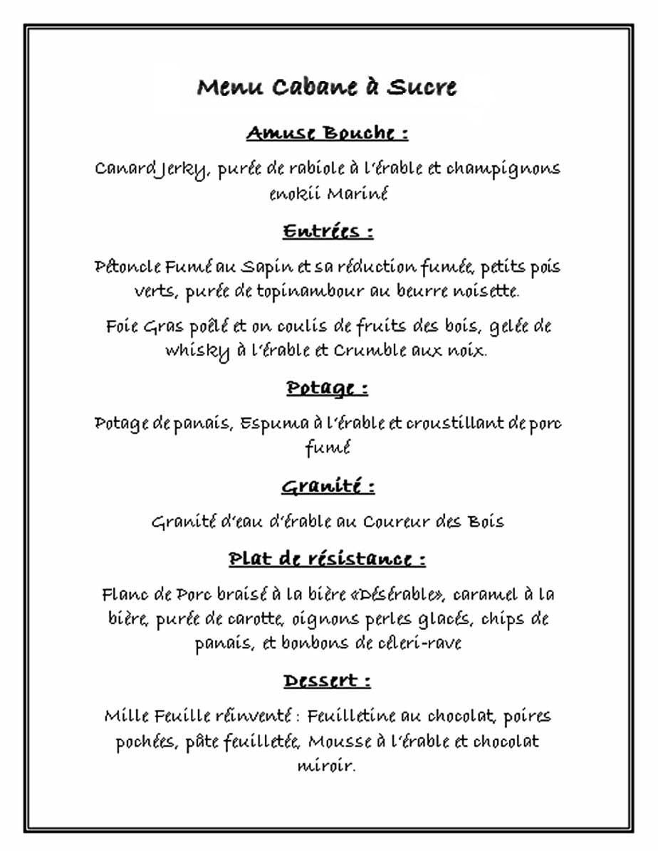 Les Yeux Gourmands offrent un menu cabane à sucre accessible, plus vous êtes moins c'est cher! Bon temps des sucres!!