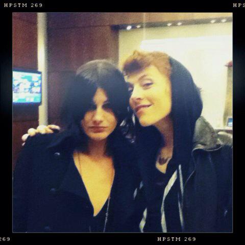 Happy belated birthday to Melissa Auf Der Maur here w/Cam (via CamGrey IG)  
