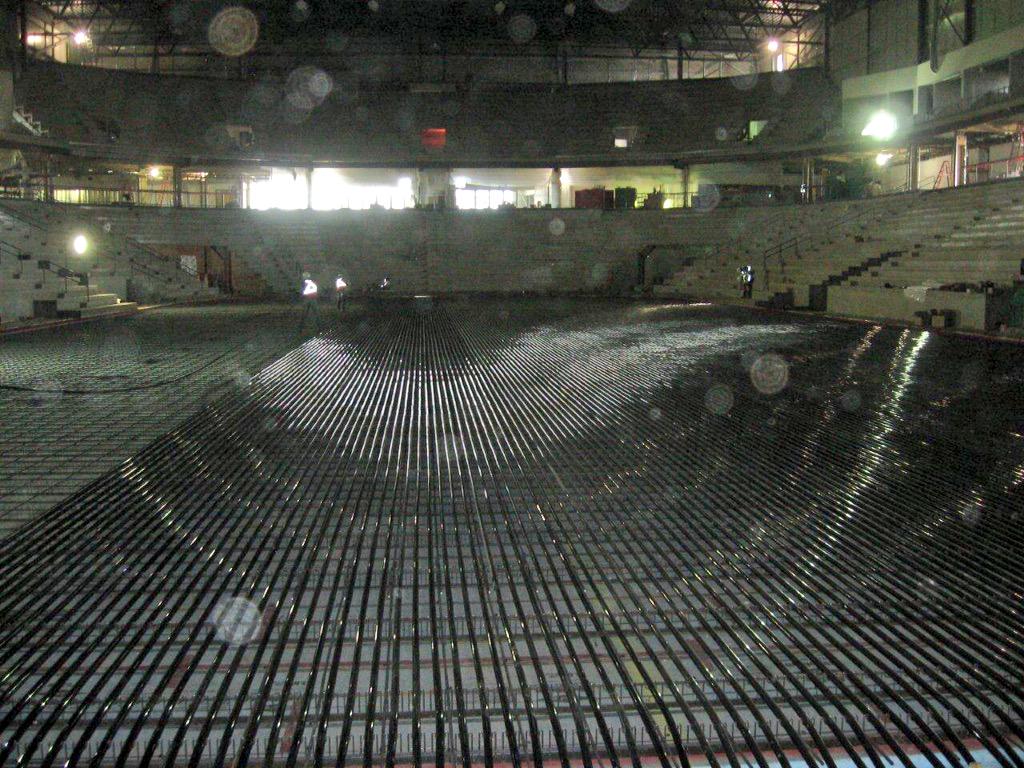 MH_Projects's tweet image. The @MH_EventCentre is taking shape with refrigerant lines under construction. Looking good! @architecture49 #medhat