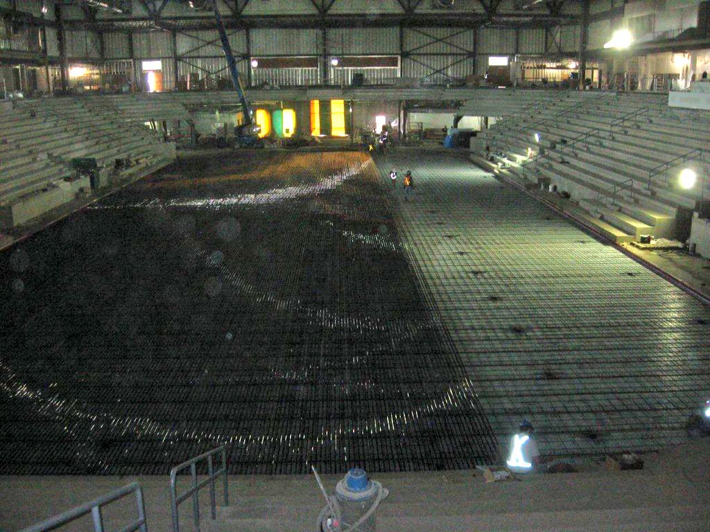 MH_Projects's tweet image. The @MH_EventCentre is taking shape with refrigerant lines under construction. Looking good! @architecture49 #medhat