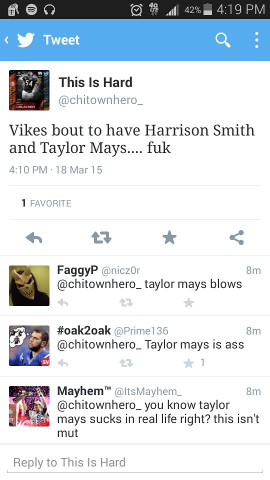 VictionaryHD's tweet photo. When You Don't Watch Enough Football And Depend on MUT For Answers .... http://t.co/Us0cHX2JhL