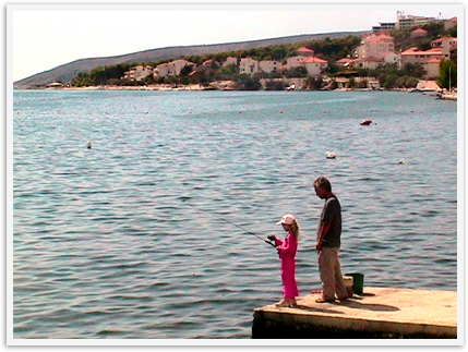 #waybackwednesday #Fishing in Trogir #Croatia! #Summer fun in #Europe! #rtw #travel perks! soultravelers3.com/2007/09/trogir…