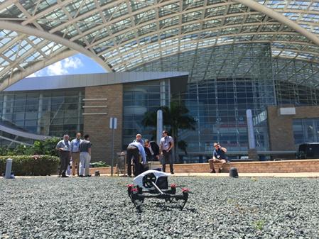 fuentespile's tweet photo. Learning about and playong with #drones at #AGC2015 Convention in San Juan. http://t.co/LtcjPsRKN7