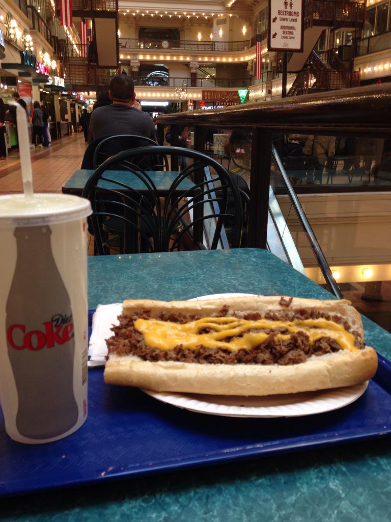 g_leith's tweet photo. Philly cheesesteak. Now I totally get it. And yet, at the same time, I don't really get it... http://t.co/4jEgsCUDQP