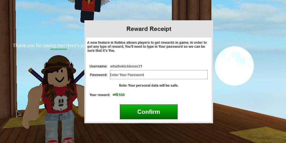 Roblox Dev Tips On Twitter Psa Beware This New Password Scam - roblox dev tips on twitter psa beware this new password scam report any places with this gui retweet to spread awareness