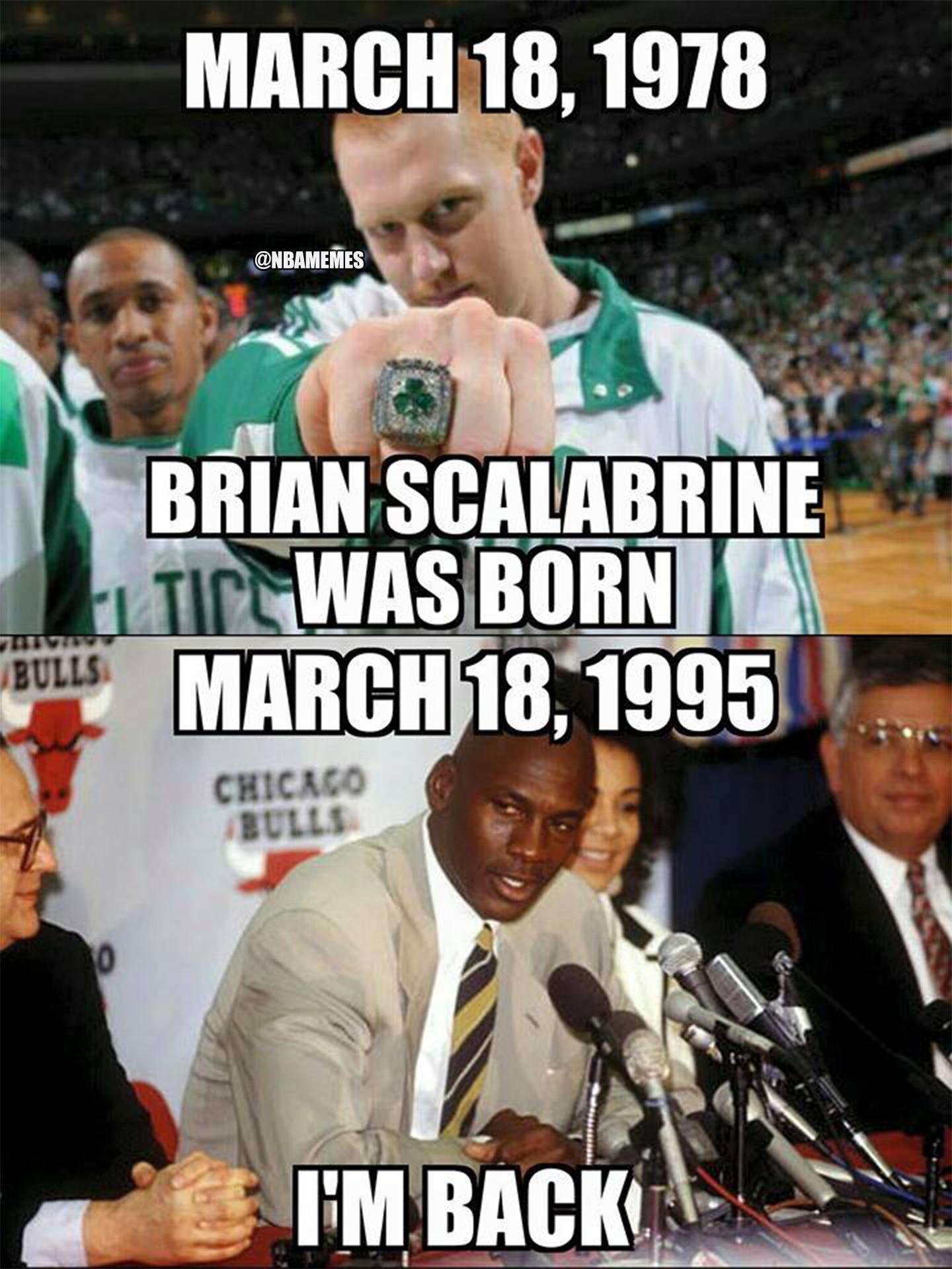 NBA Memes on X: Brian Scalabrine, the NBA has never been the same