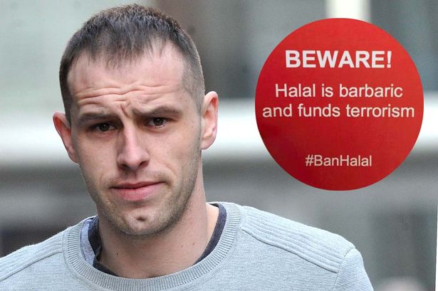 DailyMirror's tweet photo. Man claims 'halal funds terrorism' food labels in Sainsbury's weren't racist http://t.co/dEp9PjXrqX http://t.co/tkB851WXs3