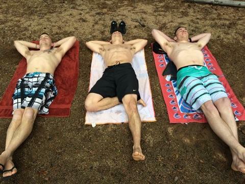 more_wood's tweet photo. The new Cali boys, part 1.... 30° an still gettin burnt. #SB2k15eatpraythug #emphasisonthepray http://t.co/ieAAAq5tKm