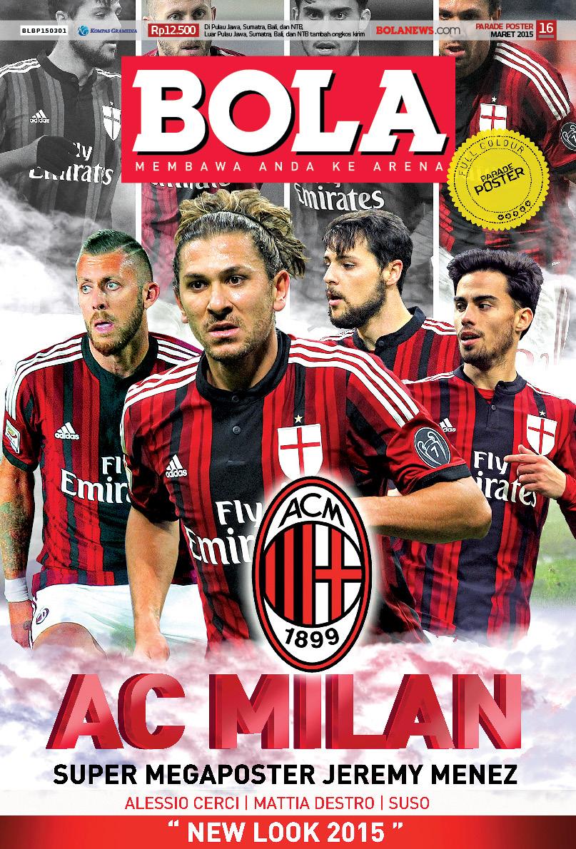 Telah beredar! Parade Poster AC Milan, harga Rp12.500. Segera dapatkan di Gramedia terdekat.