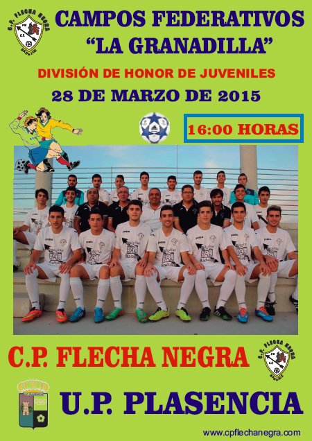 cpflecha's tweet photo. Este sábado partido contra nuestros vecinos del @UPPlasencia_ otra final para el objetivo, ENTRADA GRATIS, no faltes http://t.co/JhpxtZT5ui