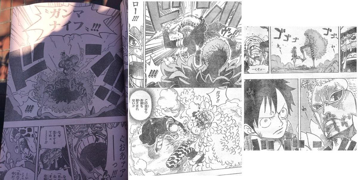 Ayu Wikiaonepiece Spoiler One Piece Chapter 781 Trafalgar Law Menyerang Doflamingo Http T Co Bysxumn7tn