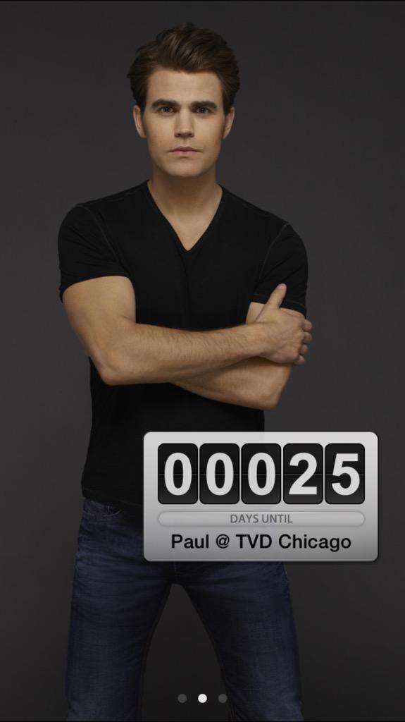 xVampDiariesx's tweet photo. Just because I'm excited! Vacation plus get to see this great guy AND my #PDubPosse #TVDFamily! #PaulWesley http://t.co/BcXoxyg97v