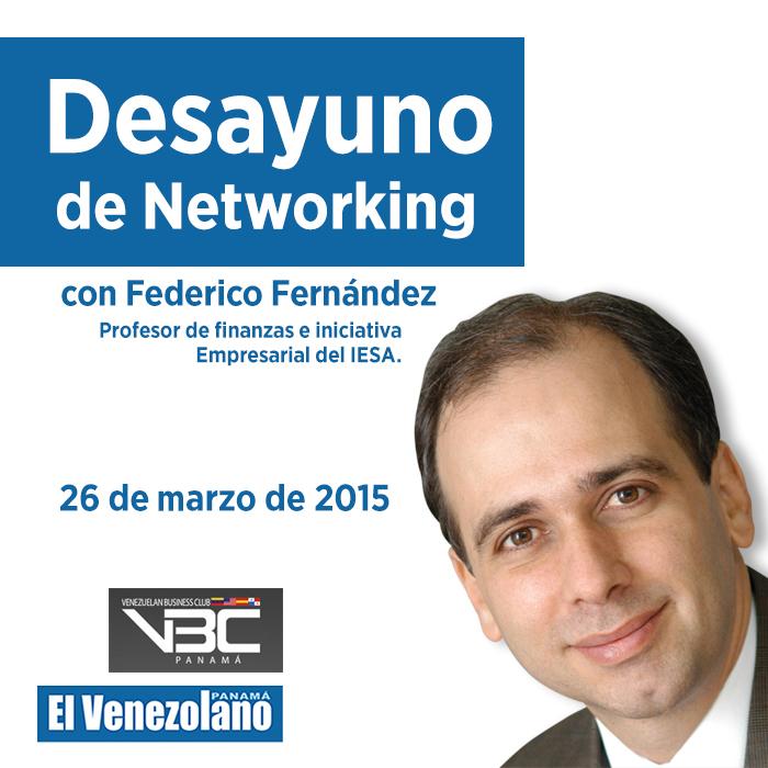ElVenezolanoP's tweet image. Federico Fernández, en #VisiónPanamá2015, #DesayunoDeNetworking de @vbcpanama, 26 de marzo, de 8  a10 am.