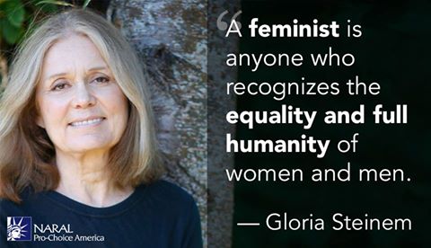 Happy birthday, Gloria Steinem! Thank you for inspiring us in our fight for equality. 