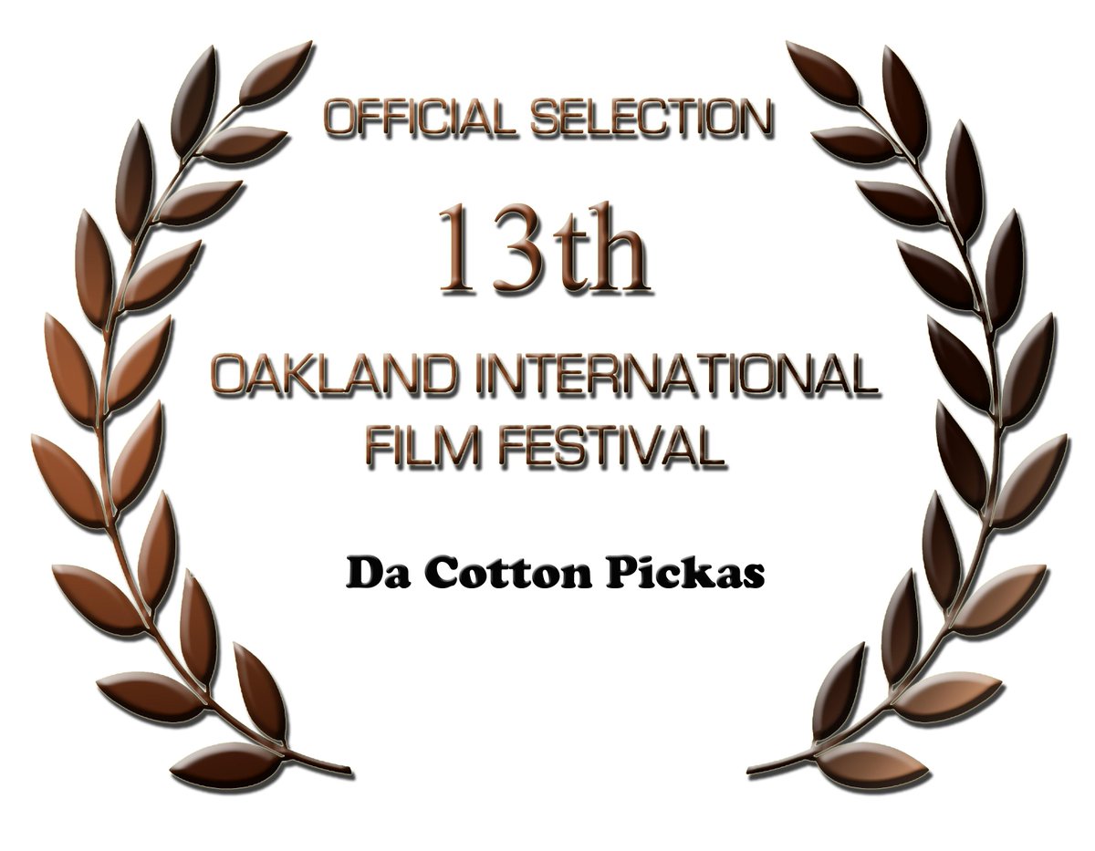 DaCottonPickas's tweet photo. We've been accepted into the Oakland International Film Festival! Screening 4/4/15 12 - 2PM at GEOFFERYS INNER CIRCLE http://t.co/E8x8VVH3T2