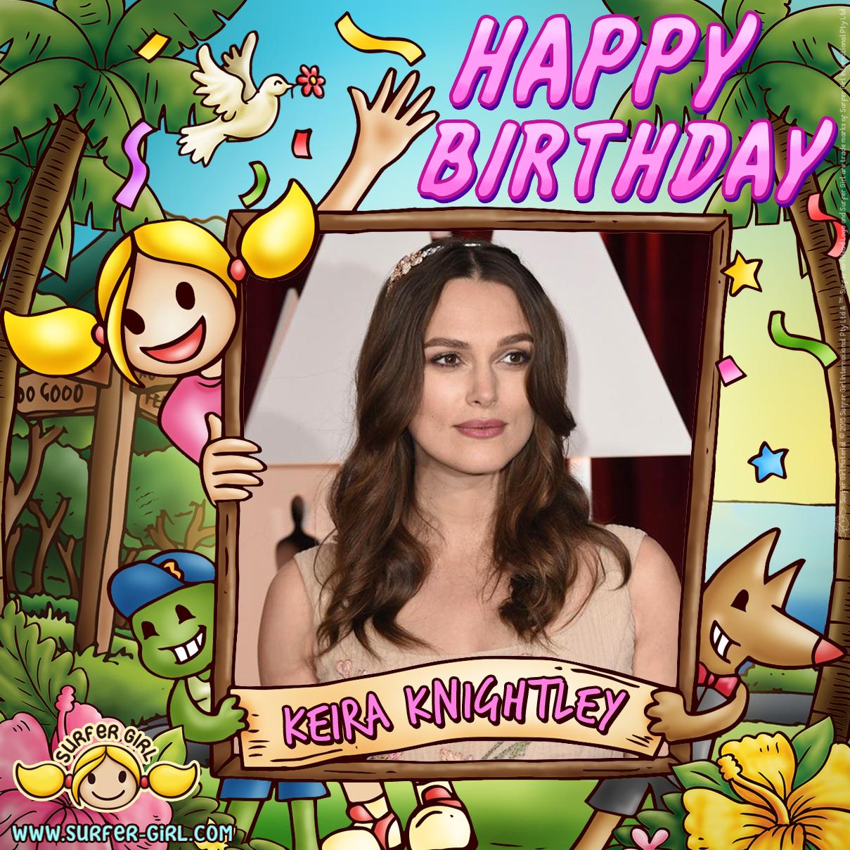 Happy birthday Keira Knightley! :) Artis berbakat ini sudah memulai karirnya dari umur 8 lho ^^ Hebat ya! ^^ 