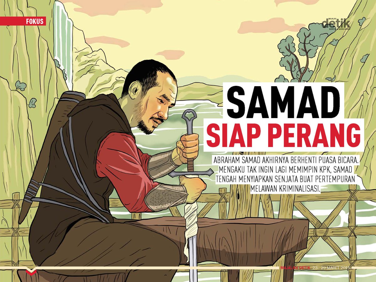 Puasa bicara, Samad menyepi ke rumah mertuanya di Cimahi, Bandung. Selengkapnya di detik.id/VxhU6l