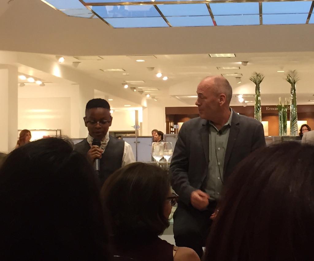 Mo! From <a href="/MosBowsMemphis/">Mo's Bows Memphis</a> at the <a href="/neimanmarcus/">Neiman Marcus</a> tech panel 😊