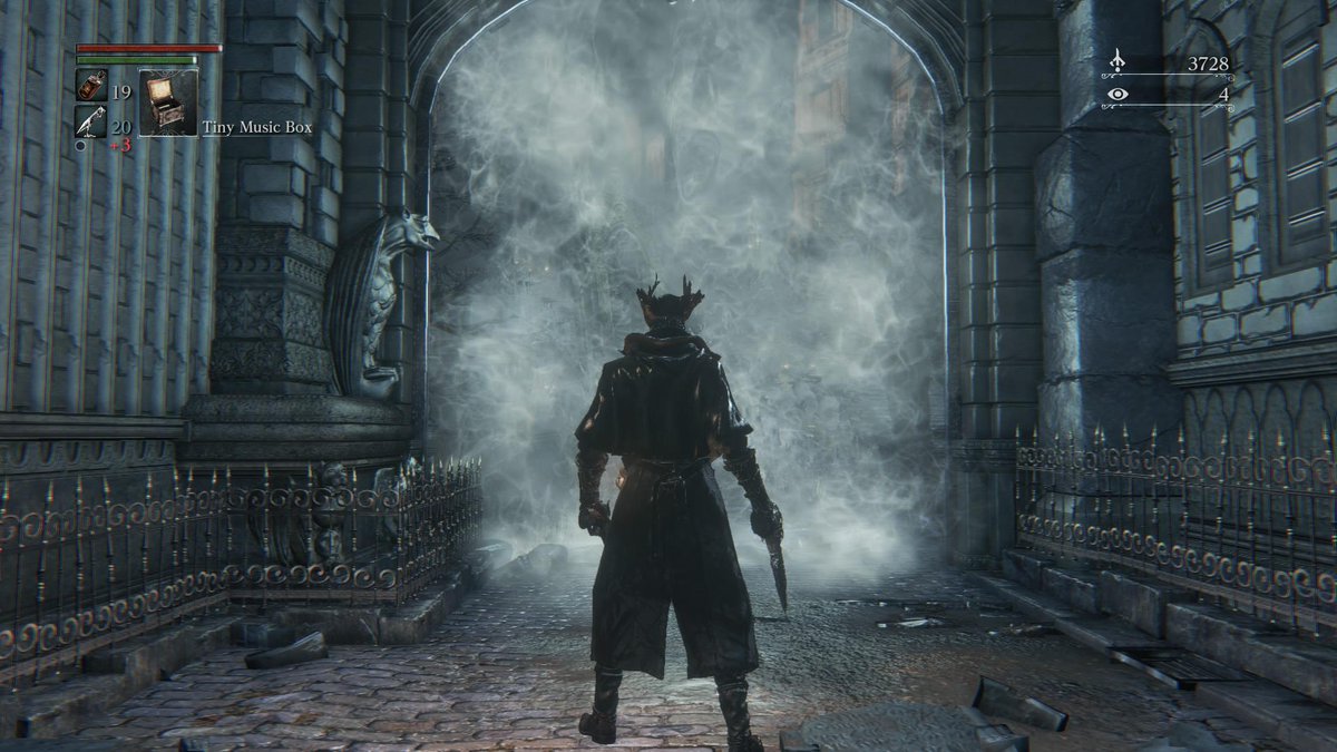 TheDude1979's tweet image. I wish I could say I was feeling confident...but I'd be lying! #ImSoFucked #Bloodborne