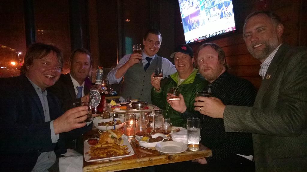 CraftOfZymurgy's tweet photo. Legendary Brewers, loving great Whiskey! Thanks @JackRoseinDC w @MichtersWhiskey http://t.co/wodp8p9eER