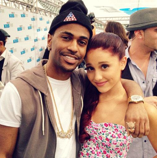 ArianaTodayNet \"Happy birthday Big Sean! Thanks for making Ariana Grande the happiest girl in the world. BigS 