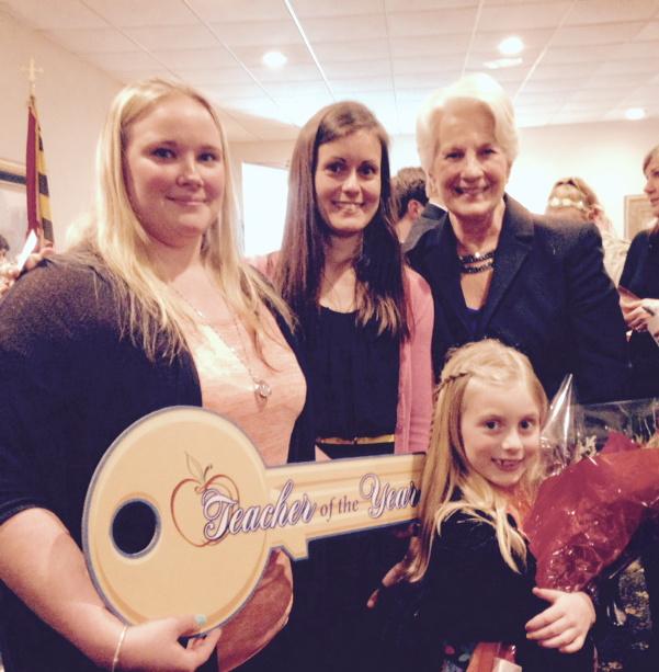 HCPSchools's tweet photo. Congrats to our 15-16 Teacher of the Year, Laura Potter! She looked great driving that new car from #JonesJunction http://t.co/jl4fzmVYqG