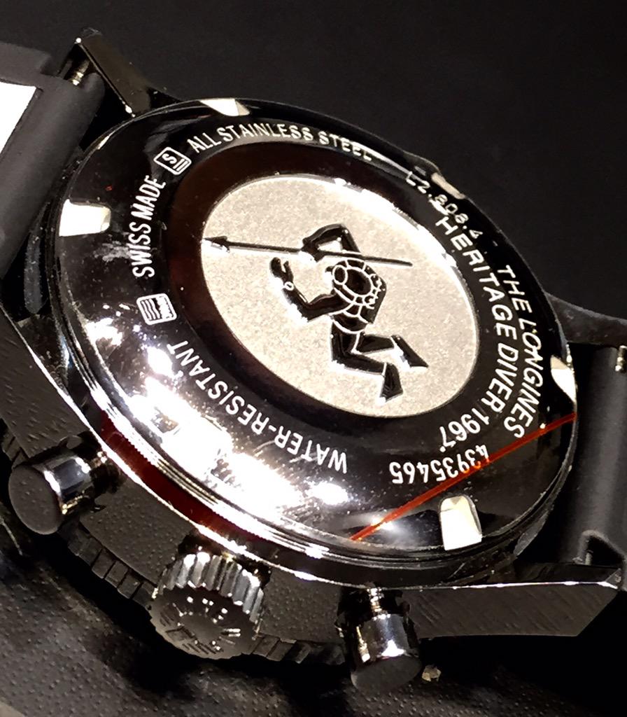 WatchesLira's tweet photo. @Longines #HeritageDiver 1967 Great Piece #OnlyFortheOneSWhoKnow #BrandWithSpirit @Baselworld http://t.co/MgoODGtMwS