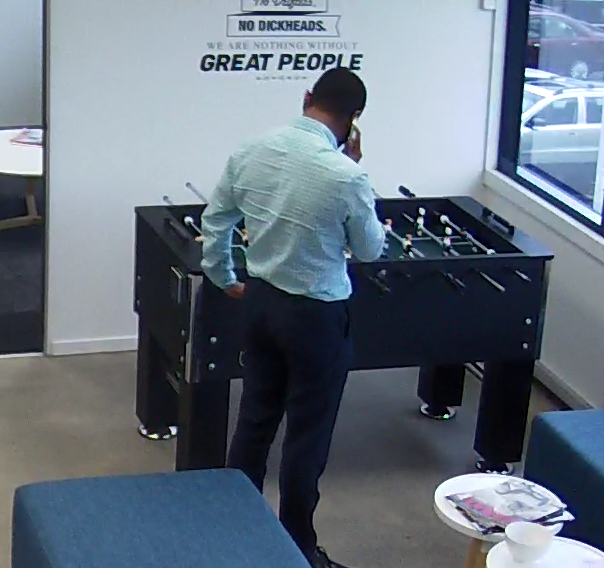 finally got @muzz_kuddus on the table football <a href="/consultnz/">Consult Recruitment</a> not sure who he's playing though, at least he might win