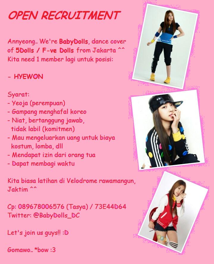 <a href="/RedFire_DC/">RED FIRE DC (레드파이어)</a> [Help RT] We open recruitment for HYEWON position ^^