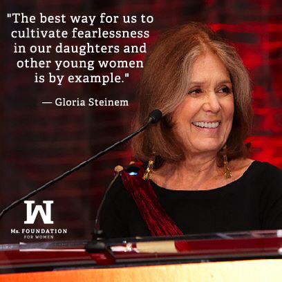 Happy birthday Gloria Steinem! 