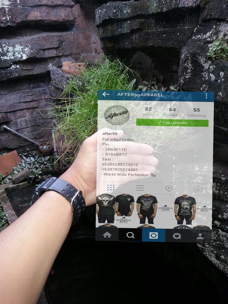 Follow us <a href="/after99apparel/">AFTER 99</a>  😉