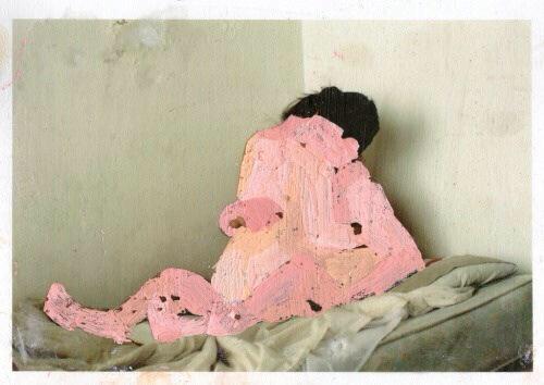 comfort's tweet photo. painted over polaroids http://t.co/HTOL5S2USm