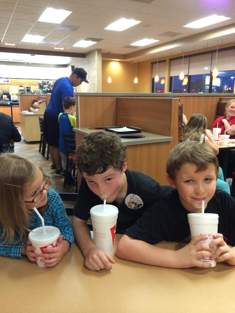 <a href="/dunnpta/">DunnPTA</a> <a href="/DunnElementary/">Dunn Elementary125</a> Family night at ChickFilA is a hit #dunndragons