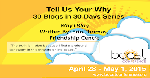 TEAMBOOST's tweet photo. Day 17: Tell Us Your Why w/@erinthomas_1abo #BOOSTConference #TellUsYourWhy  http://t.co/I7mjt79nq2 http://t.co/48BGWdLEJG