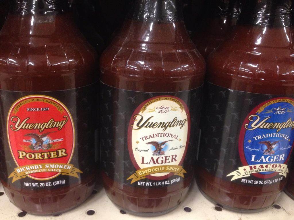 dan_white4's tweet photo. “@KegWorksStore: Who knew @Yuengling_Beer made barbecue sauce? #TheMoreYouKnow http://t.co/OXAenrIo4a”@calph7