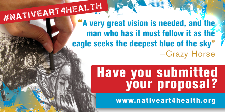 kauffmaninc's tweet image. Earn an honorarium and gain exposure in a national campaign: nativeart4health.org #NativeArt4Health #ndnart