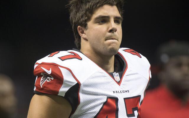GradickSports's tweet photo. Congrats to Carrollton #Trojan &amp; current @AtlantaFalcons LS Josh Harris (@aujharris) being a Carrollton HOF inductee http://t.co/KJ4aDOmUxS