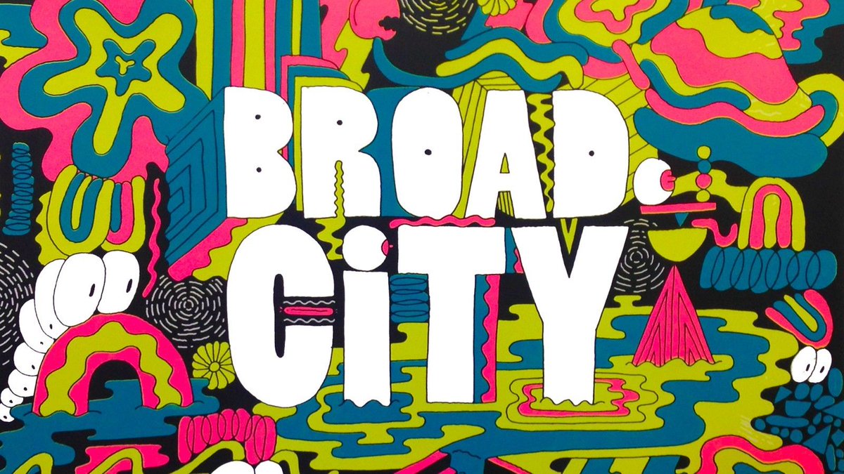 Last chance to win this signed lithograph y’all! Retweet n use #broadcity! @MikePerryStudio on.cc.com/1alrQAi