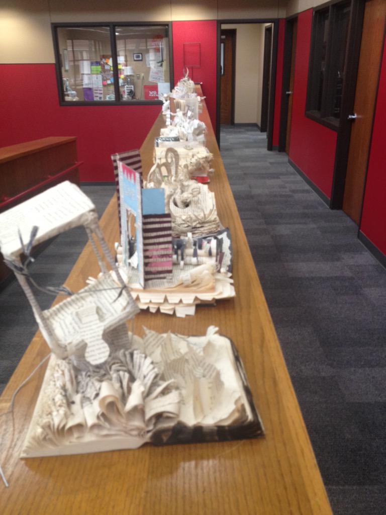 Here's a novel way to get rid of those books you weed using #TitleWise from @FollettLearning From the HS @Coppellisd