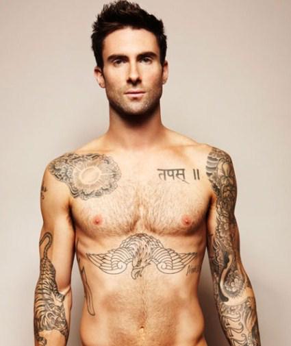 Happy Birthday Adam Levine! Here he is in his birthday suit .. any excuse to revisit this picture. 