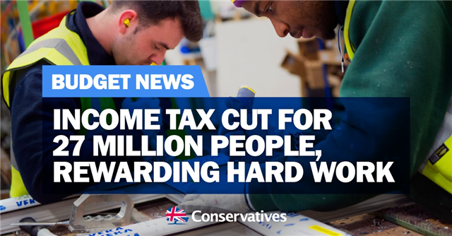 teamgorrell's tweet image. #Budget2015: The @Conservatives are cutting income taxes for 27 million people - betterfutu.re/1GpVZZt