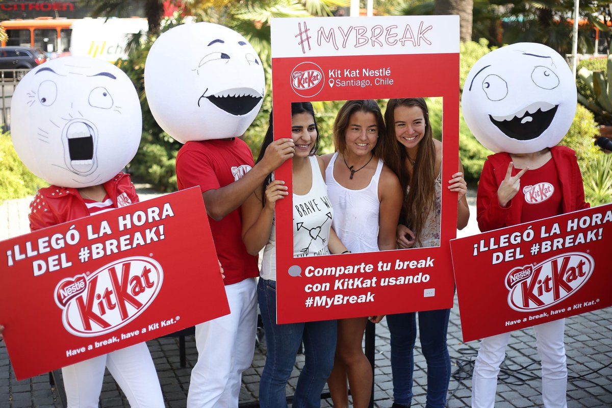 KitKatChile's tweet photo. Los alumnos de la Universidad del Pacífico tuvieron esta mañana su momento #MyBreak. ¡Pronto más momentos #MyBreak! http://t.co/aEsKOxPf0g