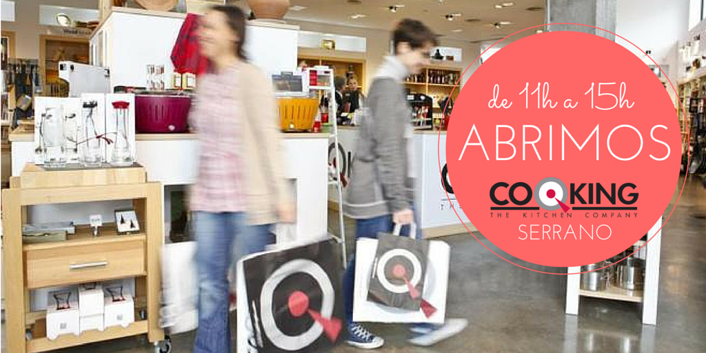 cookingtkc's tweet photo. ¿Sin regalo para el #díadelpadre? te lo ponemos fácil. Mañana abrimos #CookingSerrano de 11h a 15h http://t.co/zzK2zA1RTG