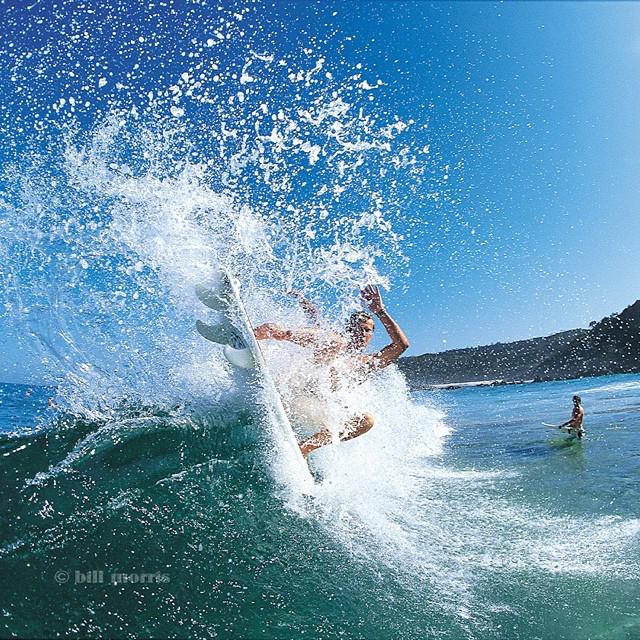 @tajamos throwing fins &amp; buckets on tiny wave in Northern #NSW a decade or so ago. #surfing #film #archive #throwba…