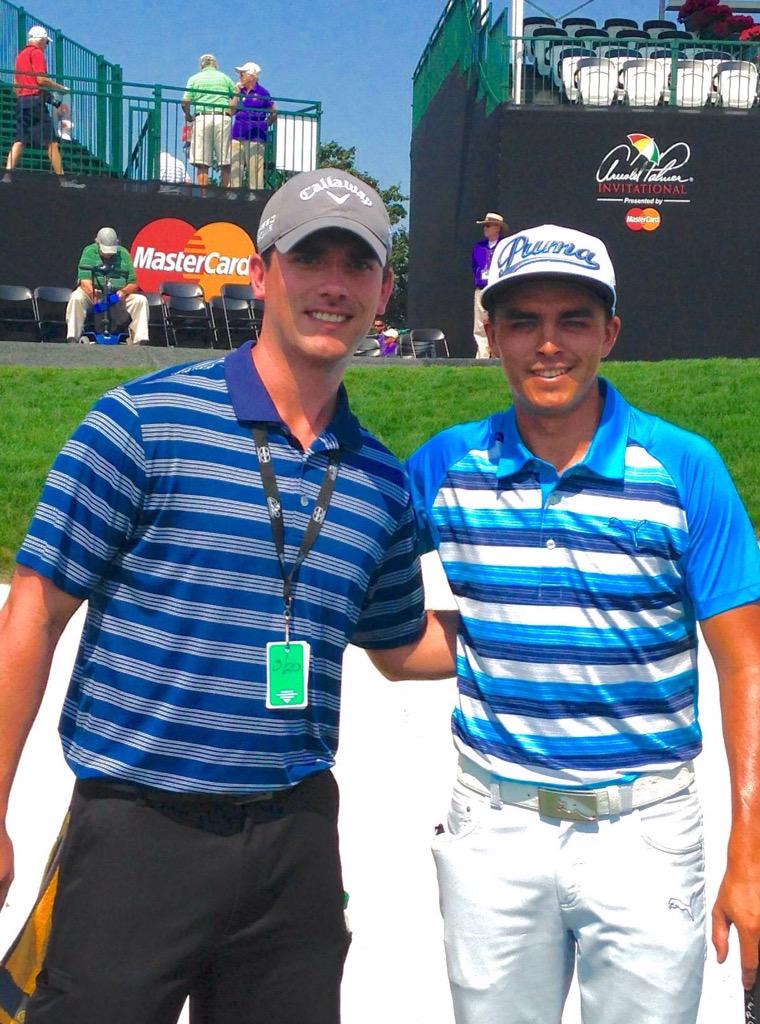 RussRiggle's tweet photo. Great Pro-Am day @APinv. Huge thanks to @RickieFowlerPGA for a great experience! http://t.co/I8M6JO7IBq